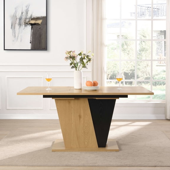 Adjustable Table - Space-efficient Compartments - Home Dining - Scratch and Stain-resistant
