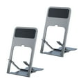 thumbnail image 1 of Adjustable Tablet And Smartphone Holder Stand 2PCS For Any Desk Or Table, 1 of 16