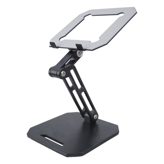 Adjustable Tablet Stand for Long Hours Use in Bedroom or Office Lightweighted Aluminum Notebook Holder Foldable