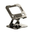 thumbnail image 1 of Adjustable Tablet and Phone Stand, 360 Degree Rotating Metal Desktop Holder, Foldable Portable Design for Hands Free Viewing, 1 of 7