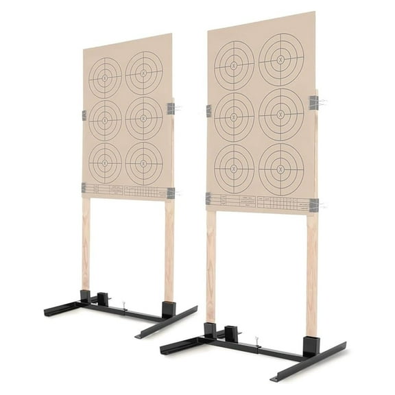 Adjustable Target Stand Base H-Shape Shooting Stands Outdoor Shooting Range Practice