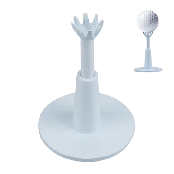 Adjustable Tee,Height Adjustable Driving Range Tees for Mat,Reusable Rubber Tees for Mats,Rubber Practice Tee for Mats and Driving Range,Golfs Training Accessory for Indoor Outdoor