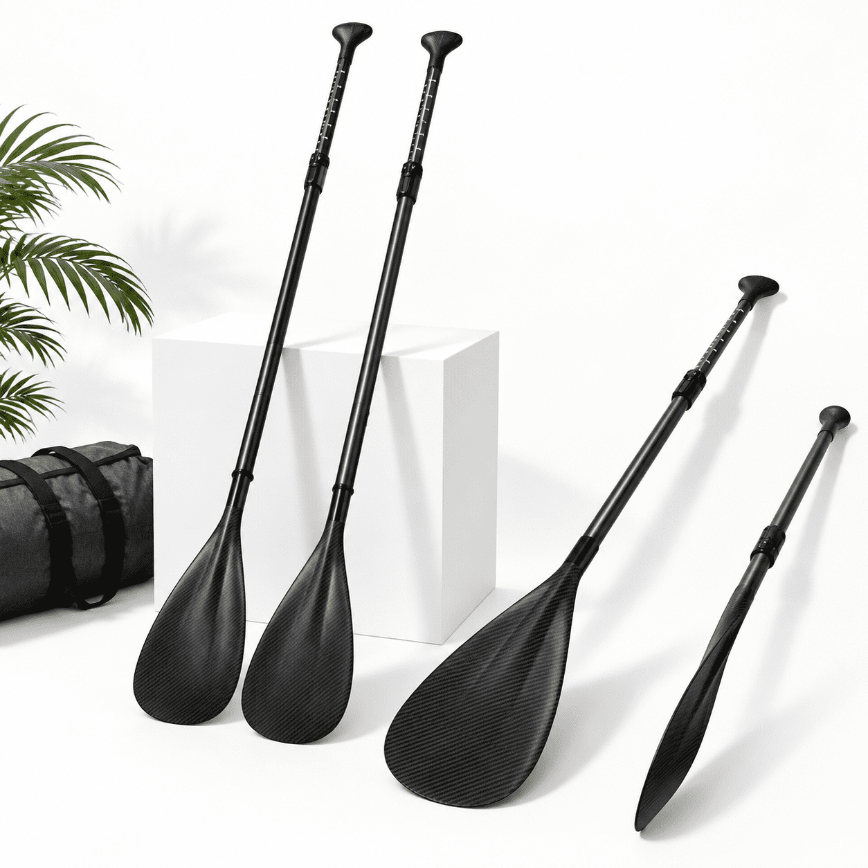 Adjustable Telescoping 2-in-1 SUP and Kayak Paddle, Aluminium Shaft ...