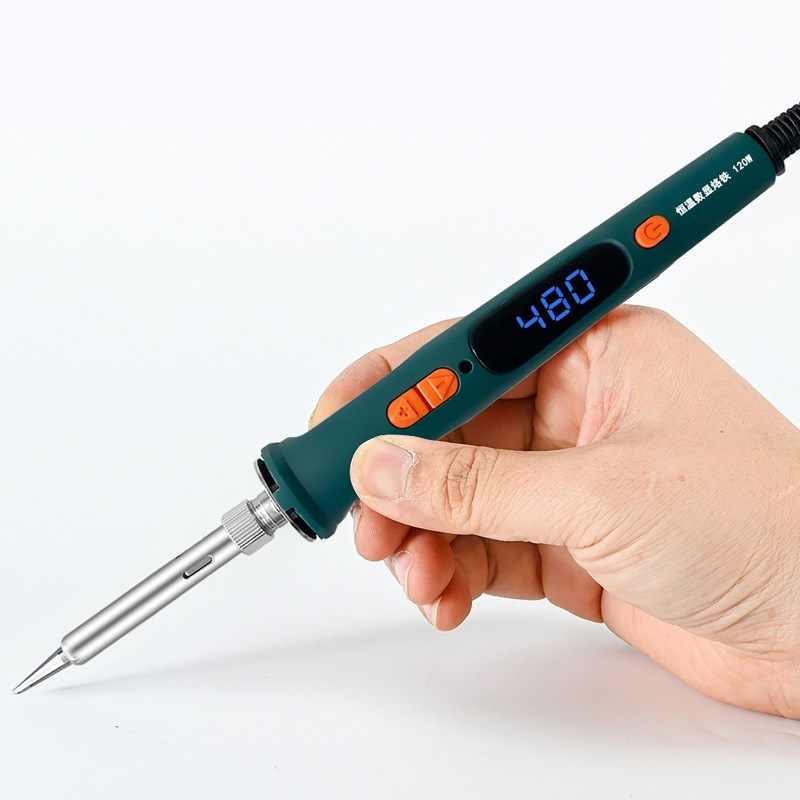 Adjustable Temperature Electric Soldering Iron , Welding Solder Rework Station Heat Pencil Tips ,Repair Tool Set