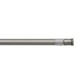 thumbnail image 1 of Adjustable Tension Rod 24-31 Inches - No Tools Needed - Perfect for Lightweight Voile Curtains, Rubber Tips for Secure Fit - Easy Installation for Home Use - Graphite, Sold by 1, 1 of 5