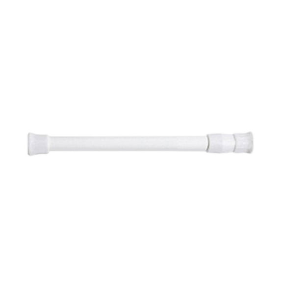 Adjustable Tension Rod, Small Tension Curtain Rod No Drilling Expandable Spring Loaded Curtain Rod Suitable for Windows Cabinet Closet Bedroom Kitchen Bathroom ,27.56inch
