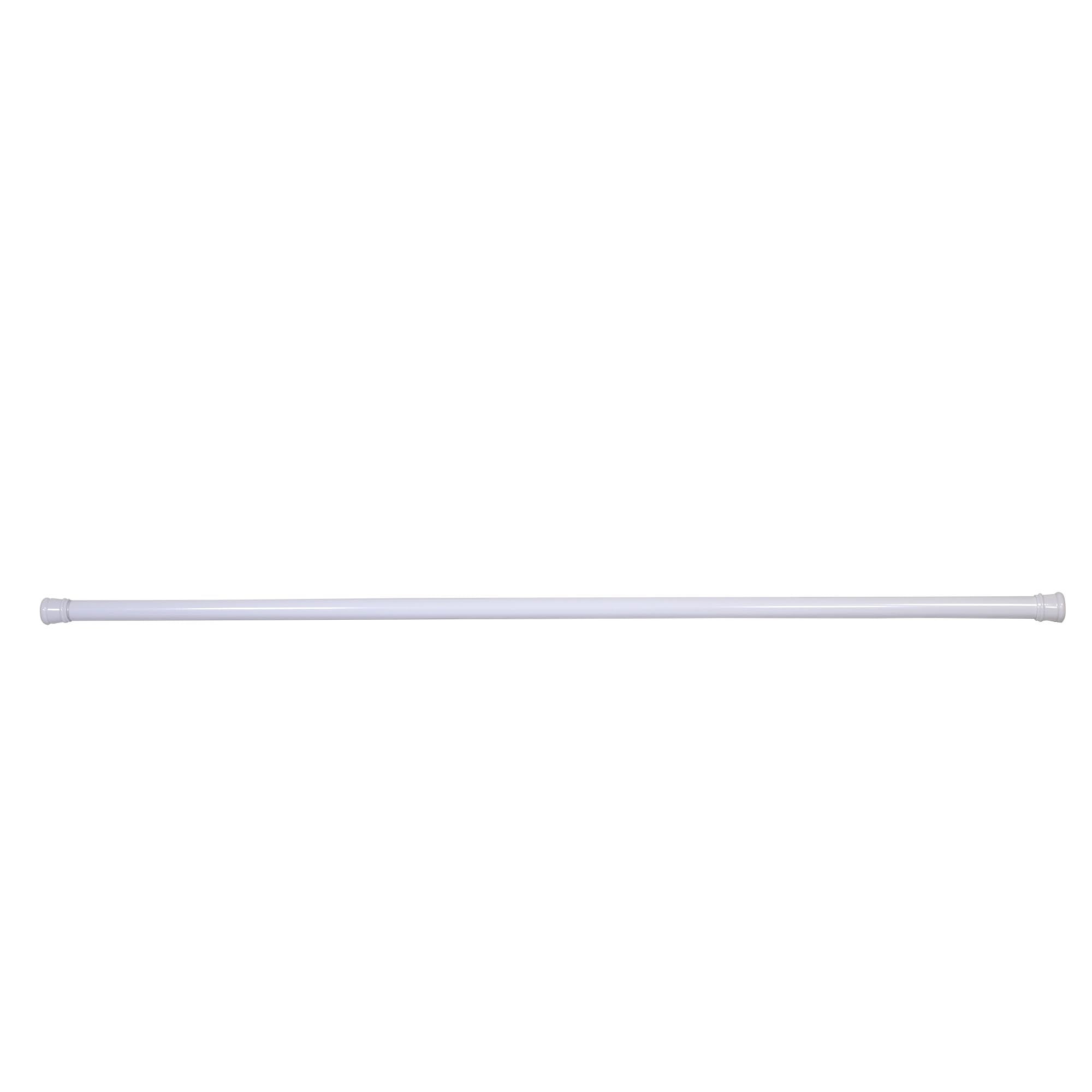 Design House Steel 50"-84" Expandable Tension Shower Curtain Rod