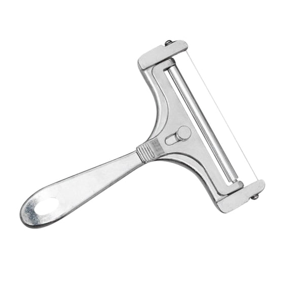 Adjustable Thickness Cheese Slicer, Stainless Steel Wire Cheese Shaver, Kitchen Cheddar Slicing Tool, Perfect Gift for Food Lovers and Home Cooks