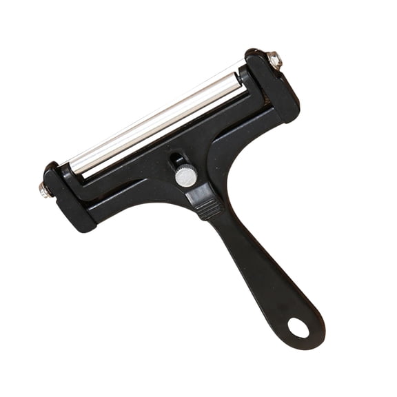 Adjustable Thickness Wire Cheese Slicer, Manual Aluminum Alloy Cheese Cutter for Soft, Semi-Hard Block Cheese, Butter, Handheld Kitchen Slicing Gadget 5.74*4.66*0.48 Inch
