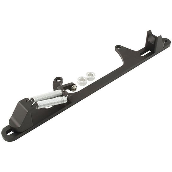 Adjustable Throttle Brackets with Return Springs for 4500 GM Cable, Black