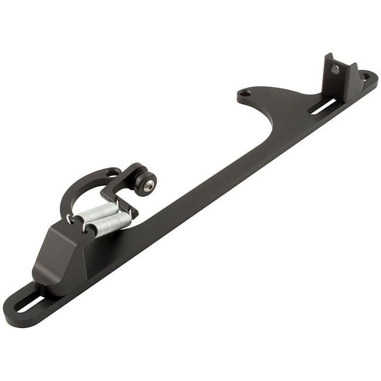 Allstar Throttle Bracket Lokar 4150/Edelbrock Clear Allstar Throttle Bracket Lokar 4150/Edelbrock Clear