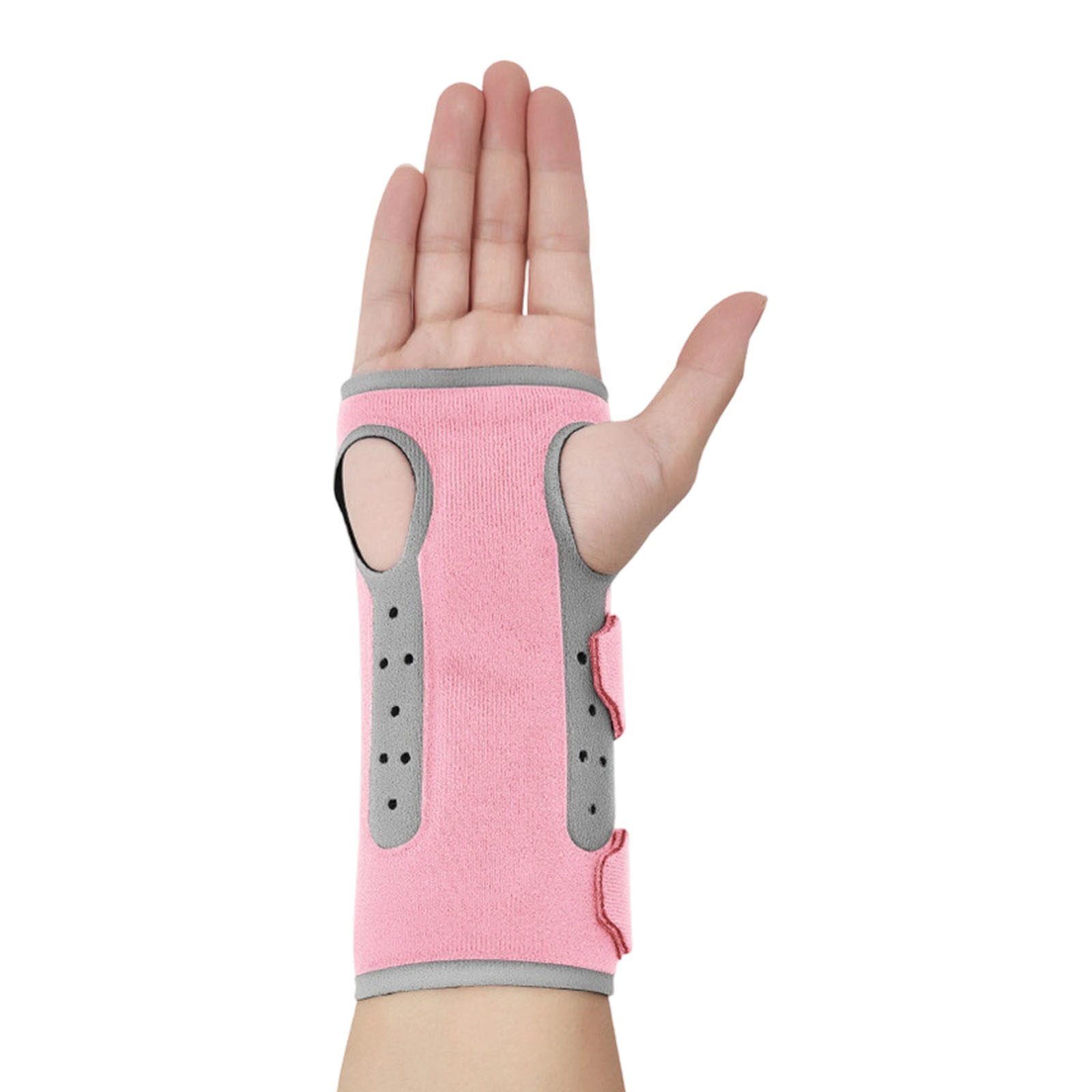Adjustable Thumb Wrist Support Carpal Tunnel Brace With Steel Splints ...