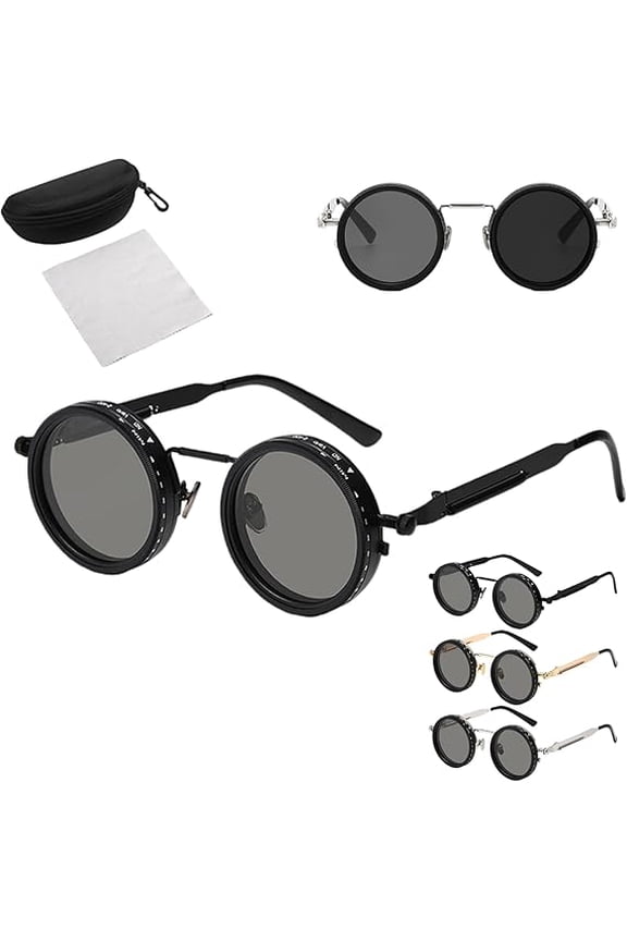 Adjustable Tint Sunglasses – 9-Level Smart Tint, Scratch-Resistant Lenses, Retro Matte Frame for Men & Women