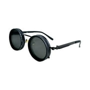 Adjustable Tint Sunglasses for Men, 1-9 Gears Polarized Round Lenses with ND Filter, Retro Beach Sunglasses for Outdoor Activities, Stylish & Functional Shade Glasses