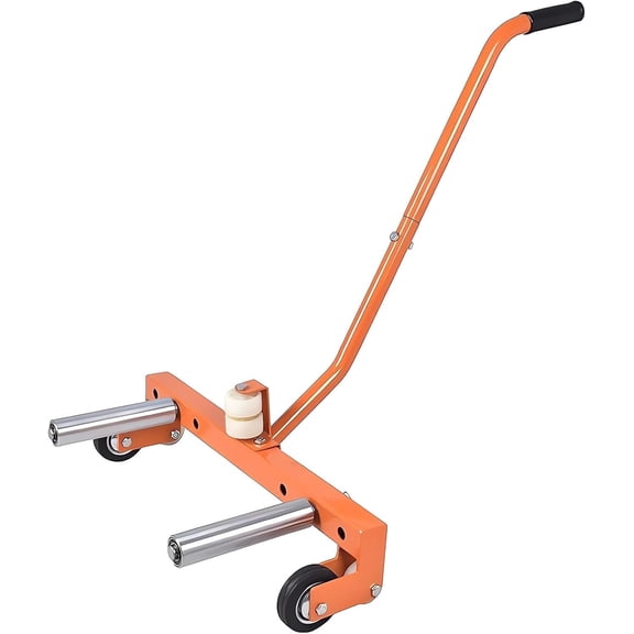 Adjustable Tire Wheel Dolly, Heavy Duty Tire Lifting Tool & Wheel Dolly for Changing Tires, Flat Dolly with Wheels for Car, Truck, Trailer, ATV, and Skid Steer Portable Tire Jack Tool