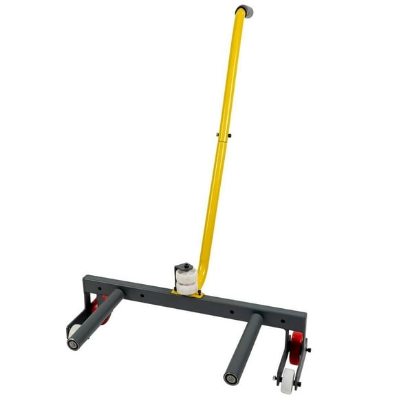 Adjustable Tire Wheel Dolly, Tire Moving Cart Dolly for Service Shop Workshop Garage, Steel, 440 lbs Capacity