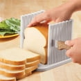 Adjustable Toast Slicer Toast Cutting Guide for Homemade Bread, Plastic