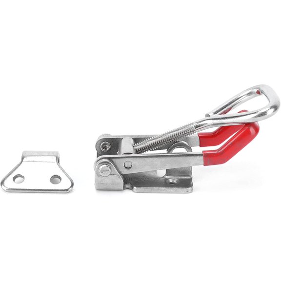 Adjustable Toggle Latch Stainless Steel (Red) (1pcs)