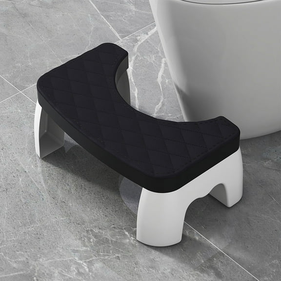 Adjustable Toilet Stool for Squatting, Fits All Toilets, Stackable Step Stool for Toilet Assistance