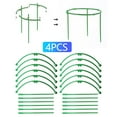 thumbnail image 1 of Adjustable Tomato Plant Support Cage - No-Tools Garden Stake Ring for Climbing Vines Flowering Plants Vegetable Grow System(4pcs), 1 of 2