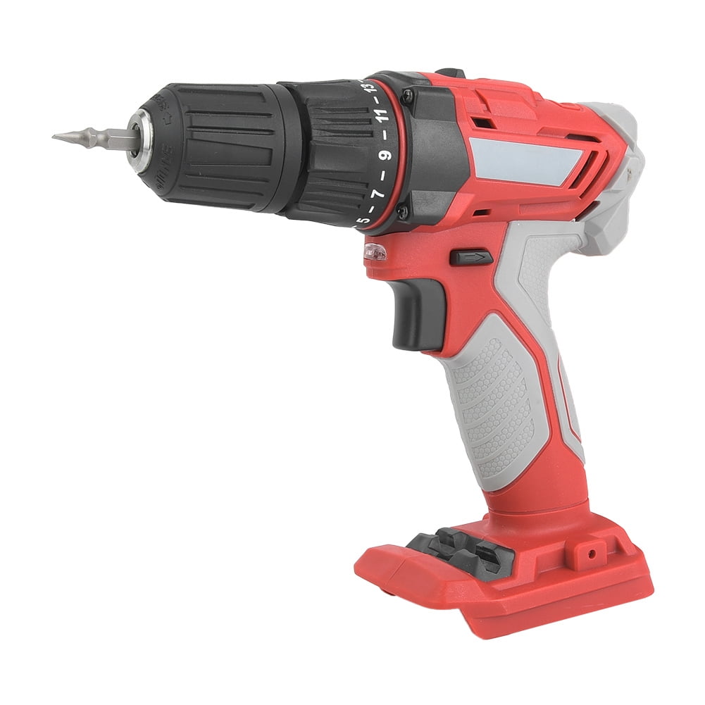 Adjustable Torque, LED Light, Multifunctional Power Drill 2-Speed Cordless Screwdriver