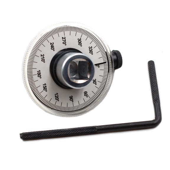 Adjustable Torque Wrench 1/2 Drive Angle Gauge Torque Wrench Meter Measure Car Garage Tool