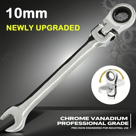 Adjustable Torque Wrench 10mm, Precision Torque Fastening Tool with Tightness Control, Heavy Duty Mechanical Wrench for Auto Repair, Bicycle Maintenance and Home DIY Projects