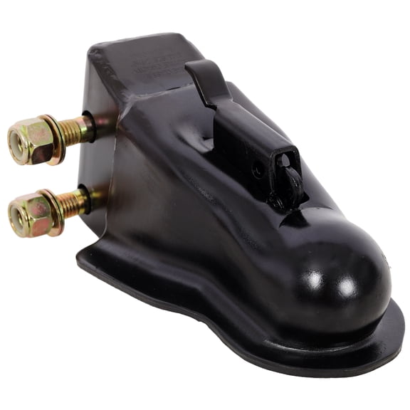 Adjustable Trailer Coupler, 360 Sleeve-Lock 2-5/16 Inch Towing Hitch, 8000 lbs Heavy Duty Steel Coupler, Black Finish for Boat, RV, Utility Trailer and Trucks