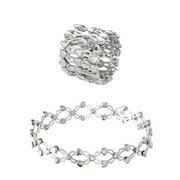 YILLMSN Adjustable Transform Bracelet Ring Folding Retractable Ring Bracelet Retractable Ring Replacement Bracelet