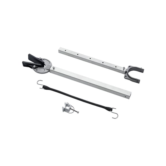 Adjustable Transom Saver for Outboard Motors Under 100 HP 24 to 36 Inch Corrosion Resistant Support with Composite Head for Boat Trailers and Rollers