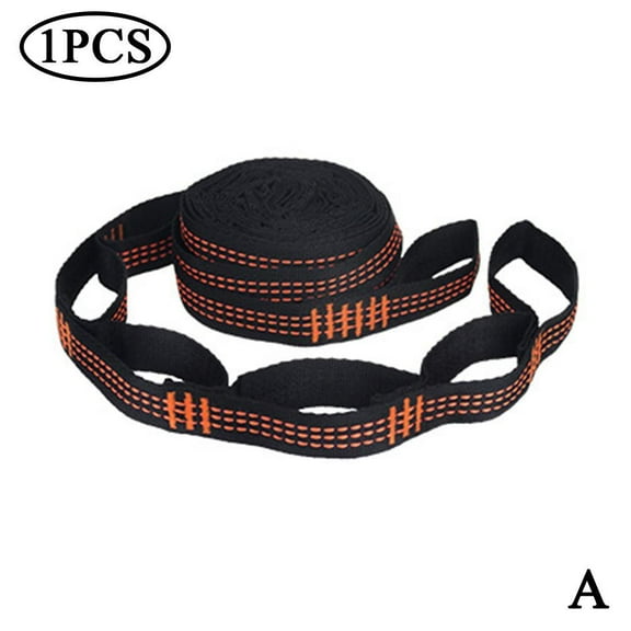 Adjustable Tree Hanging Hammock Straps Climbing Rope Aerial Hammock Hot Z7K9