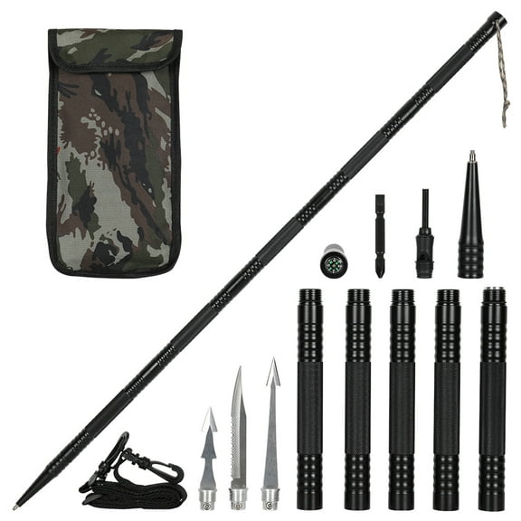 Adjustable Trekking Poles Lightweight Walking Hiking Tool Stick Alpenstock