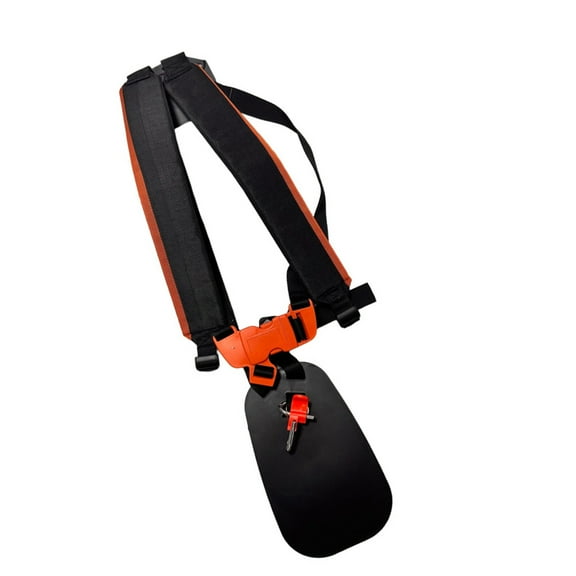 Adjustable Trimmer Double Shoulder Padded Strap for Mower and Chainsaw Users Brush Cutter Harness Tool Strap