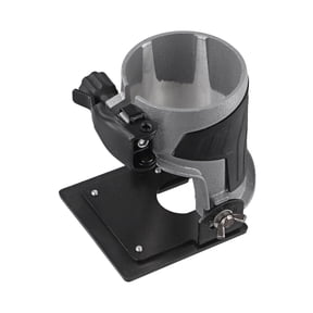 Adjustable Trimmer Router Base Reliable and Lightweight Compatible with Electric or Cordless Wood Hand Routers