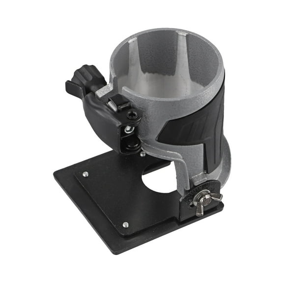 Adjustable Trimmer Router Base Reliable and Lightweight Compatible with Electric or Cordless Wood Hand Routers