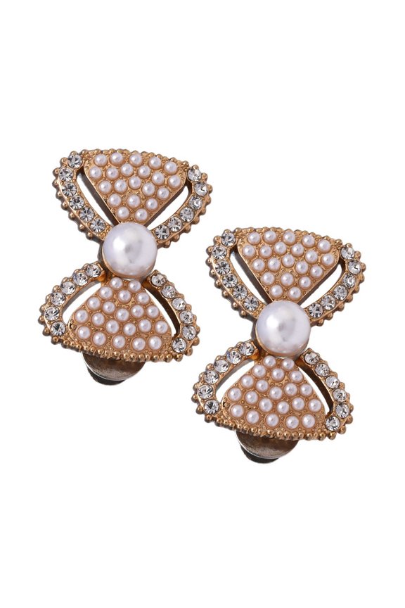 Adjustable Trousers Waist Tightener Pearls Bows Detachable Button Pins Jeans Buckle No Sewing Required