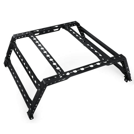 Beaupretty Adjustable Black Metal Truck Ladder Rack, Versatile Mounting ...