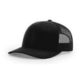 thumbnail image 1 of A C Adjustable Trucker Hat with 2-Tone Mesh Snapback, Black, 1 of 1