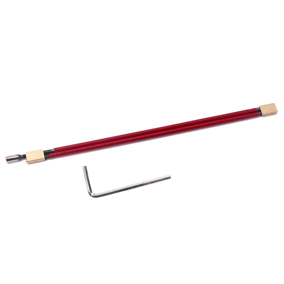Topbathy Professional Dual Way Adjustable Red Truss Rod for Guitar and Bass with Strong Steel Construction
