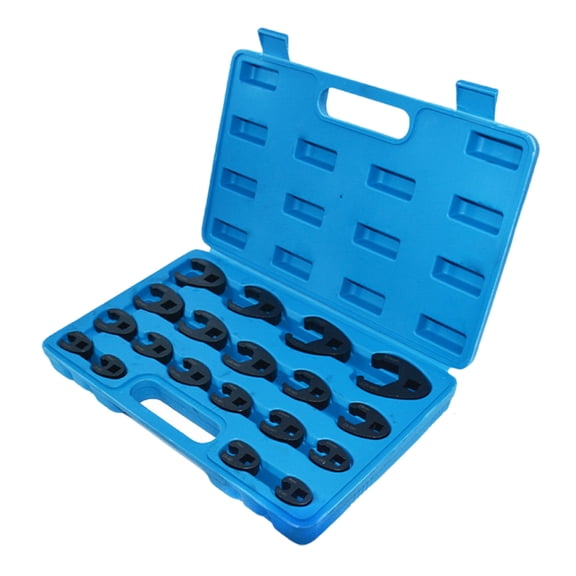 Adjustable Tube Spanner Wrench Heads Complete Set For Vehicle Maintenance 19pcs