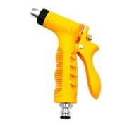 Adjustable Twist Brass Heavy Duty Hose Nozzle, Garden Hose Nozzle, High Pressure Jet Sweeper Power Washer Attachment for Washing Car, Watering Plants, Washing Pets, and Home Use