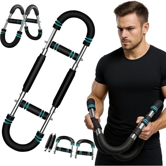 Adjustable Twister Arm Trainer Chest Expander, 40-100lb Adjustable Chest Workout Equipment, Arm Trainer For Men, Chest Trainer For Men, Shoulder Muscle Training, Portable Home Fitness Equipment