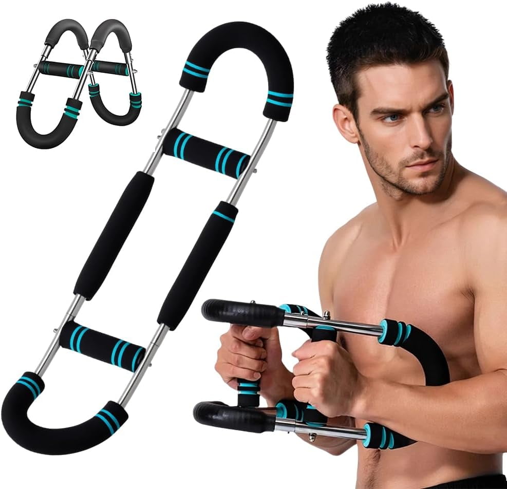 Twister Arm Trainer - Attrezzo Per Allenamento Braccia E Petto, Resistenza Regolabile 40-110lb, Design Portatile, Per Casa E Viaggi