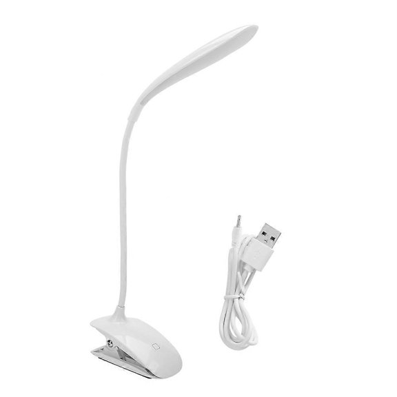 Adjustable USB 18 LED Night Lamp with Clip for Bedroom Table Reading Book Light