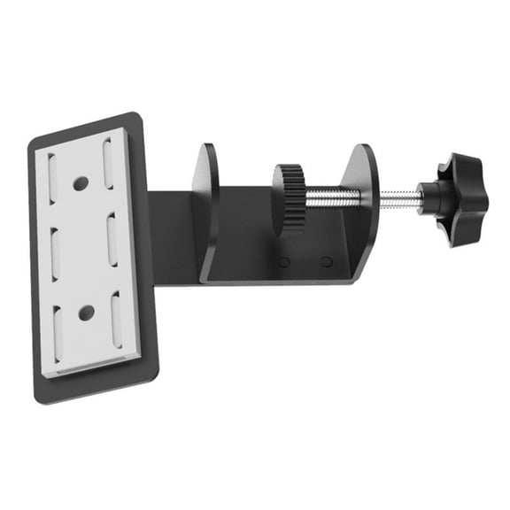 Adjustable Under Desk Power Board Holder Easy Installation Strong Metal Clamp for 1-5cm Thick Table Edges