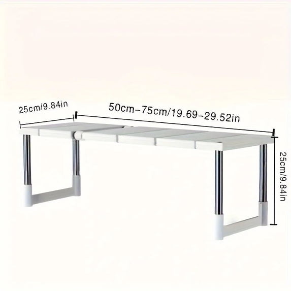 Adjustable Under Sink Storage Rack