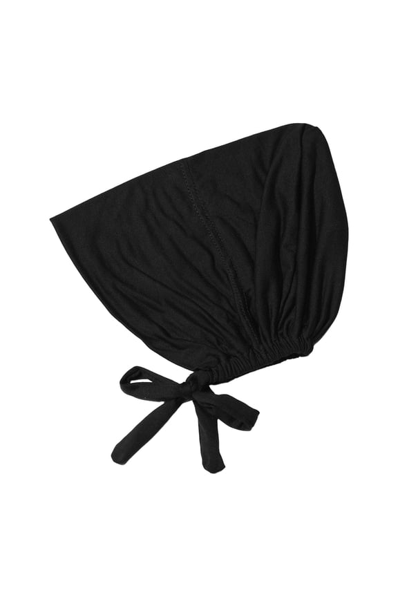Adjustable Undercap Hijab Scarf Hat - with Elastic Band, for Hairpins, Cotton Material