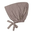 thumbnail image 1 of Adjustable Undercap Hijab Scarf Hat - with Elastic Band, for Hairpins, Cotton Material, 1 of 4