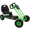 thumbnail image 1 of Adjustable Unisex 4+ Years Push & Pedal Ride-On, Green, 38.39 x 20.74 x 21.93 Inches, 28.85 lbs, 1 of 6