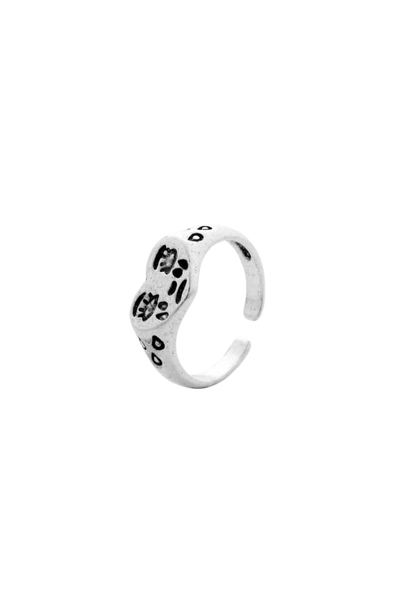 Adjustable Unisex Frog Ring: Retro Animal Design, Lightweight Alloy Metal, 7G, European and American Fashion Style
